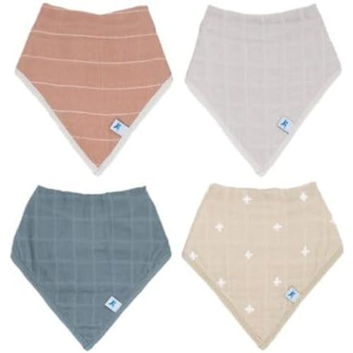 Little Unicorn Cotton Muslin with Fleece Bandana Bib