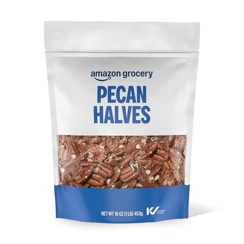 Amazon Grocery, Pecan Halves, 16 Oz (Previously Happy Belly, Packaging May Vary)