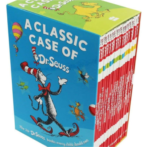 A Classic Case of Dr. Seuss Series 20 Books Box Set Collection