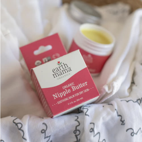 Organic Nipple Butter Breastfeeding Cream | Earth Mama