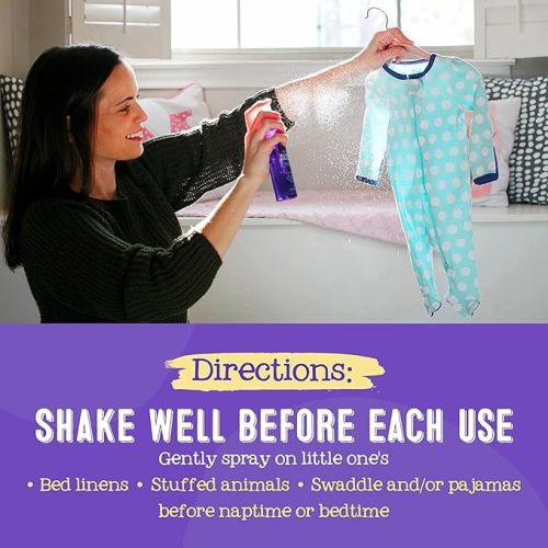 Oilogic Slumber & Sleep Spray for Babies & Toddlers - Aromatherapy Linen Spray with 100% Pure Essential Oils Sleep, Comfort, & Wellness Blends - Pediatrician-Tested Baby Essentials for Bedtime, 2-Pack