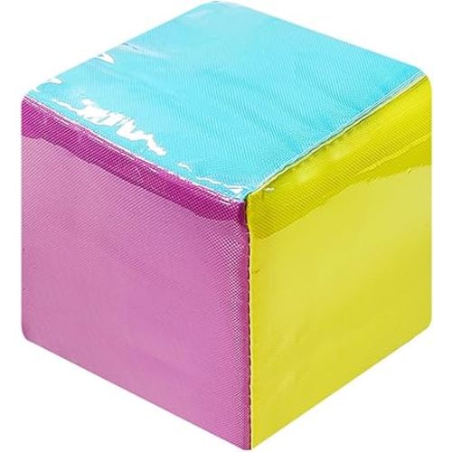 Pocket Dice DIY Education Playing Game Classroom Soft Dice With Clear Pocket Large Teacher Learning Cubes