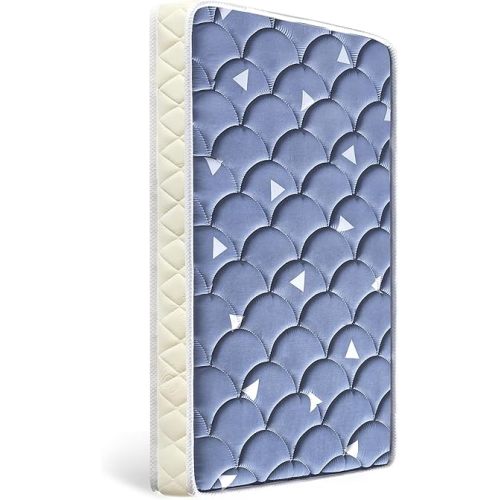 Premium Foam Mini Crib Mattress 38“ x 24” x 4”, Dual Sided with Soft Breathable Fabric, Noiseless and Odorless, Comfortable and Firm, Fits Most Mini Cribs (Does Not Fit Playard or Standard Crib)