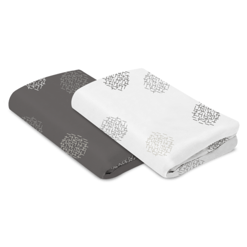 breeze plus cotton bassinet sheet 2-pack