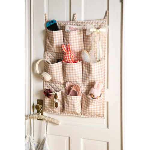 Sophie 9-Pocket Patterned Hanging Storage Caddy | Urban Outfitters