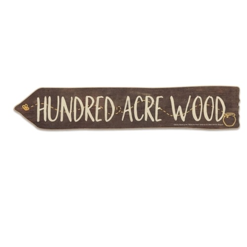 Disney Winnie the Pooh Hundred Acre Wood Arrow Wall Decor - Cute Winnie the Pooh Decoration