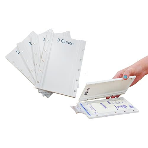 Magnetic Breastmilk Freeze Flat Trays - Breastpump Accessory to Freeze Breast Milk Storage Bags Flat - (for Most Rectangular Bags, Starter Set (2-6oz))