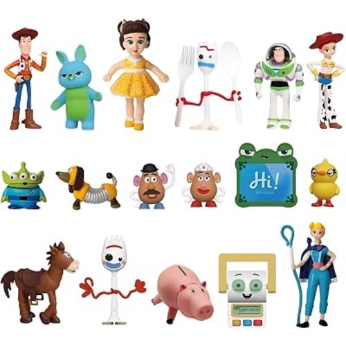 for Toy Theme Story 17Pcs Cartoon Figures Set, Cute Figurines Table Decorations Birthday Party Decorations Car Desktop Room Decor