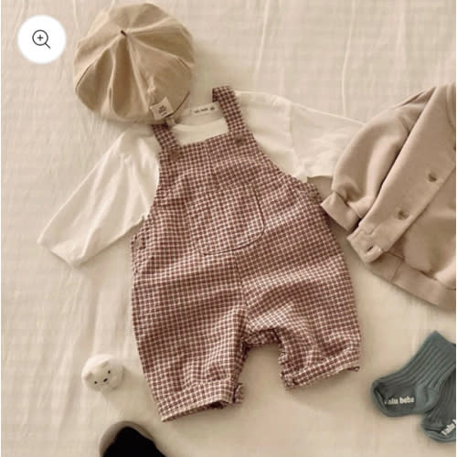 Baby SP26 Kangaroo Pocket Overalls (3-18m)- 4 Colors