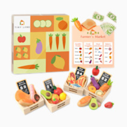 Tiny Land Wooden Play Food For Kitchen