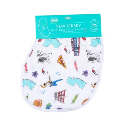 New Jersey Baby | Burp Cloth & Bib – Little Hometown