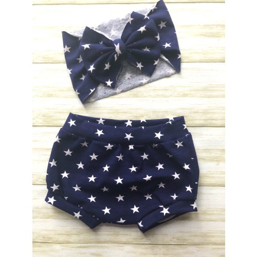 Baby 4th of July Bummies, Baby Tie dye Patriotic