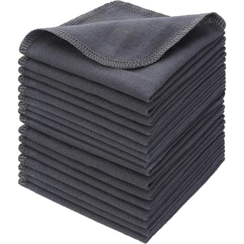 48 Flannel Baby Wipes