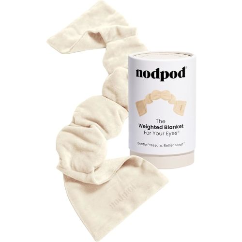 nodpod Patented Gentle Pressure Sleep Mask, Weighted Eye Mask