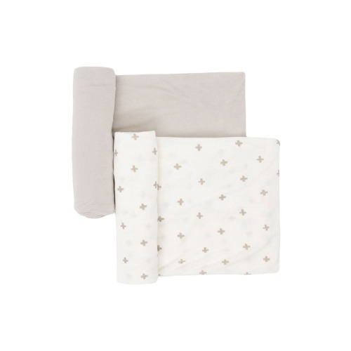 2-Pack Knit Swaddle, One Size