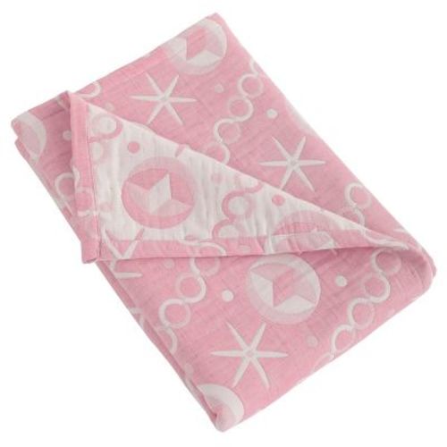 3 Layer Muslin Cotton Toddler Blanket, Super Soft and Warm Crib Blanket - NTBAY
