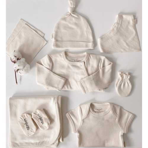 Naturaborn GOTS Certified Organic Newborn Baby Boy Gift Set 7 Pieces