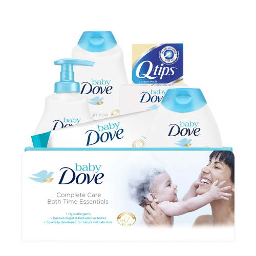 Baby Dove Tip to Toe Baby Gift Set Complete Care Bath Time Essentials 6 Count