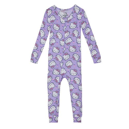 Hello Kitty Toddlers Girls One-Piece Sleeper, Sizes 12M-5T