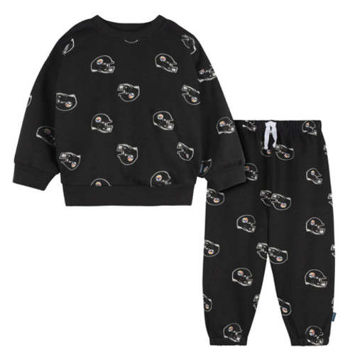 2-Piece Infant & Toddler Pittsburgh Steelers Sweatshirt and Pant Set