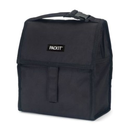 Black Freezable Lunch Bag