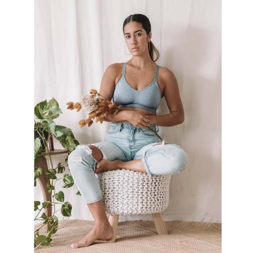 Diana Sublime® Sports Bra | Seaglass Heather - Kindred Bravely