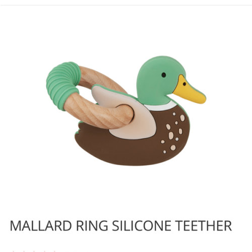 Mallard Ring Silicone Teether