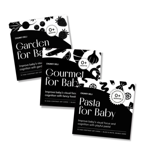 High Contrast Art Cards Bundle (3-Pack) – Chunky Deli