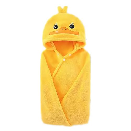 Hooded Baby Towels,Soft Toddler Bath Towel,Gifts for Boy and Girl (Yellow Duck)