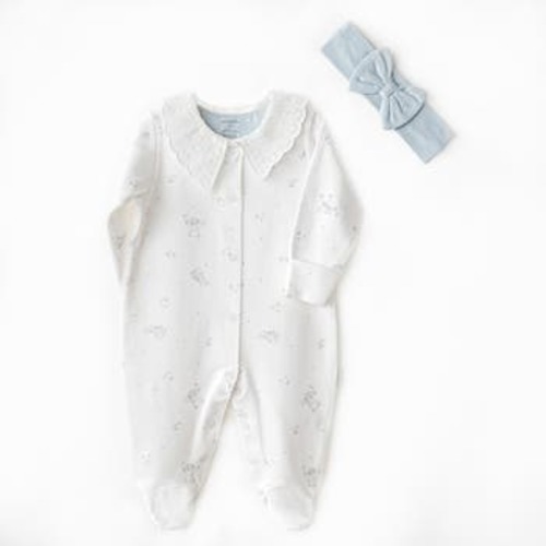 Cuddly Friend Romper Band Set, 3M