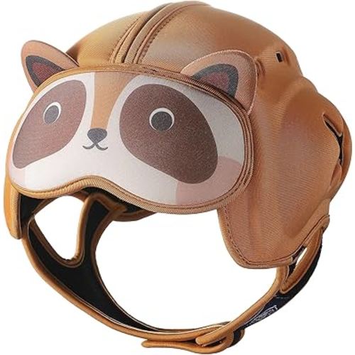 Baby Safety Helmet for Crawling Walking - HECCEI Baby Helmet Adjustable Baby Head Protector Breathable Soft Infant Helmet Head Protection Helmets for Aged 6-24 Months, Ultra-Lightweight