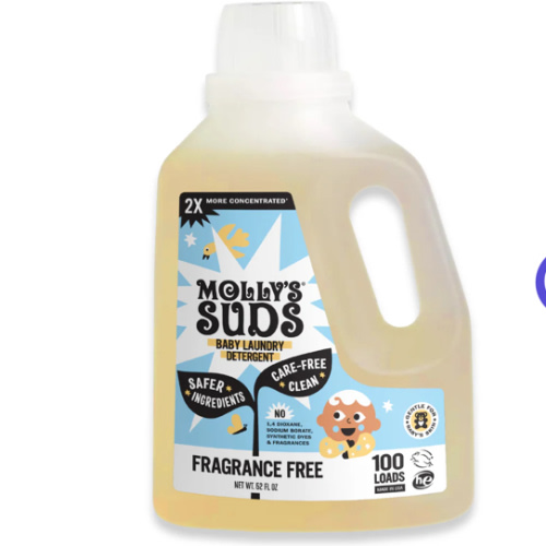 Baby Liquid Laundry Detergent – Molly’s Suds