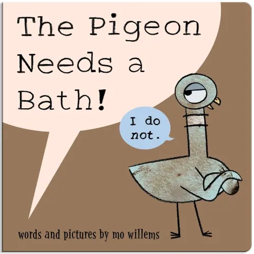 The Pigeon Needs a Bath! (Board Book) a book by Mo Willems - Bookshop.org US