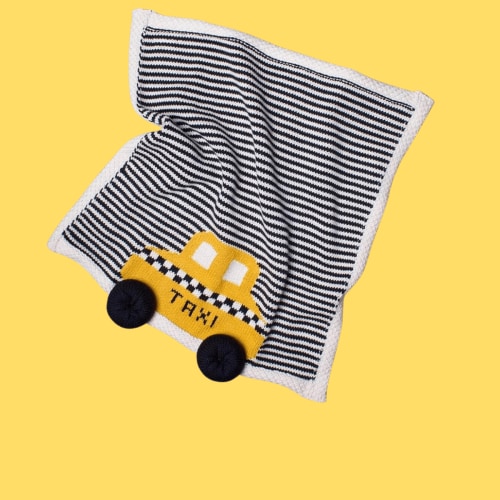 Shop Organic Taxi Lovey or Security Blanket | Estella