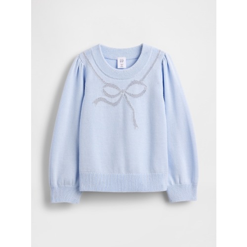 Baby & Toddler Puff-Sleeve Sweater