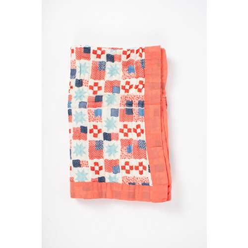 Patriotic Patchwork Cotton Kid Blanket – American Farm Company