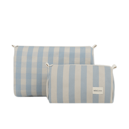 Set Toiletry Bag - Blue + Sand