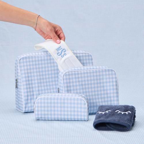 Patterned waterproof pouch set
