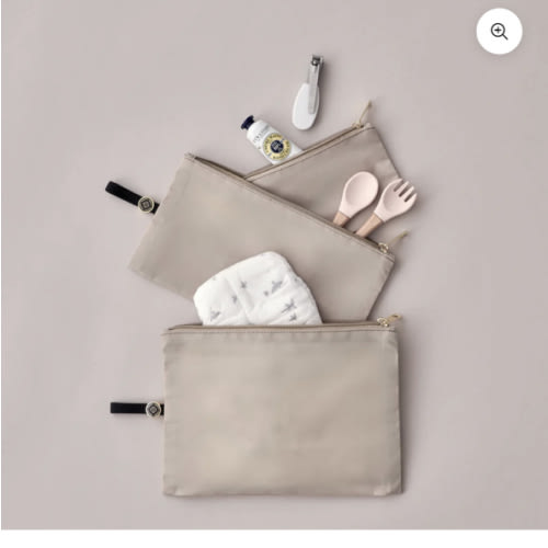 HAPP Brand Expandable Packing Pouches - Beige