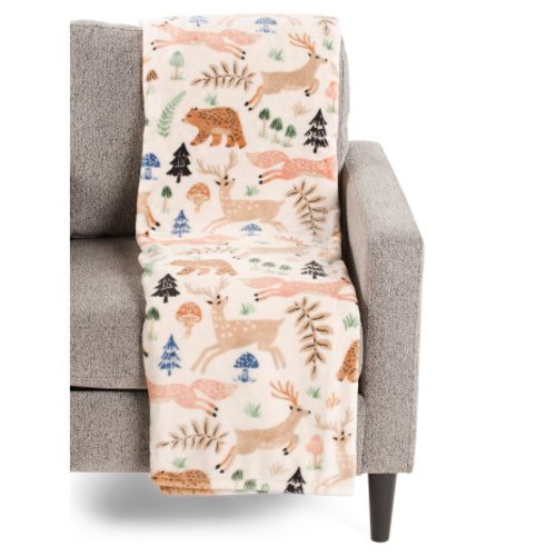 Woodland Prairie Dance Animal Throw | Home | Marshalls