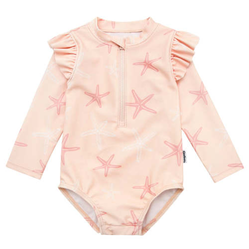Baby Girls UPF 50+ Starfish Rash Guard – Gerber Childrenswear