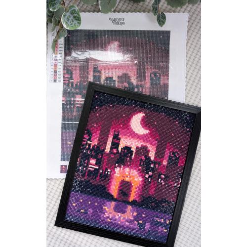 Licensed Lunathion Diamond Painting Kit | Crescent City Sarah J Maas