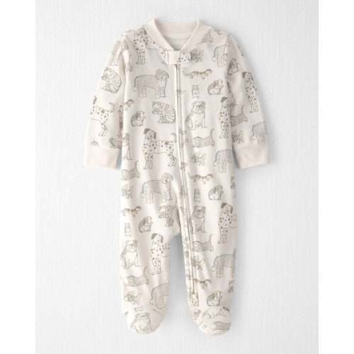 Baby Organic Cotton Sleep & Play Pajama in Pet Print - Little Planet | Carter's