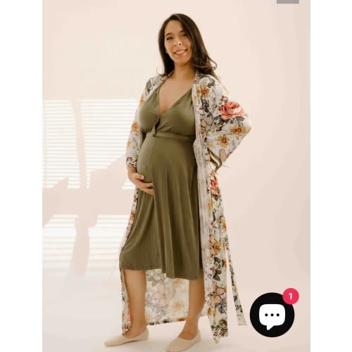 Robes in Vintage Floral – Lila