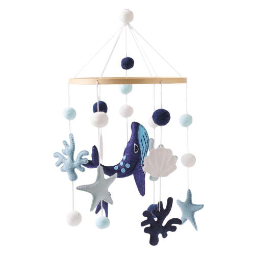 Style Animal Mobile for Baby Crib Hand Eye Coordination Hanging Soft Crib Toy Nursery Bedroom