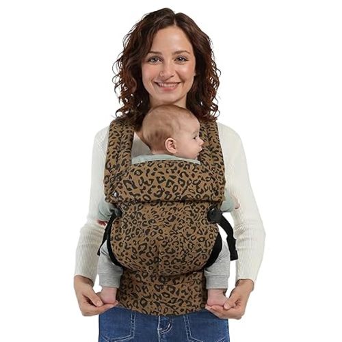 MISSWISDOM Baby Carrier Newborn to Toddler, Adjustable Toddler Carrier, Baby Holder Carrier, Kangaroo Infant Carriers with Widen Shoulder Straps, Black