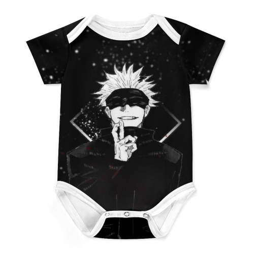 Jujutsu Kaisen Baby Bodysuit Boy Girl Clothes Soft Newborn Infant Outfit Short Sleeve Romper