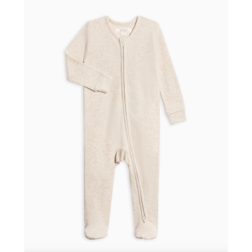 Lane Waffle Knit Zipper Sleeper