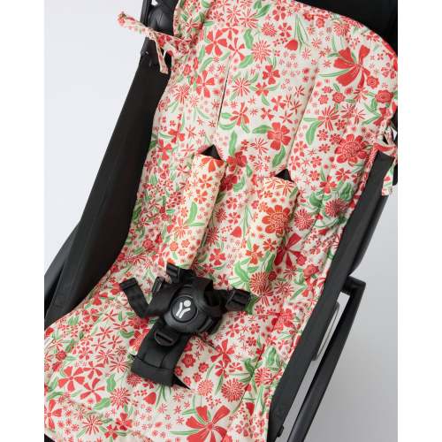 Universal Stroller Seat Liner and Strap Covers For Babies Breathable Padded Washable | Superbloom - Storq by Kindred Bravely