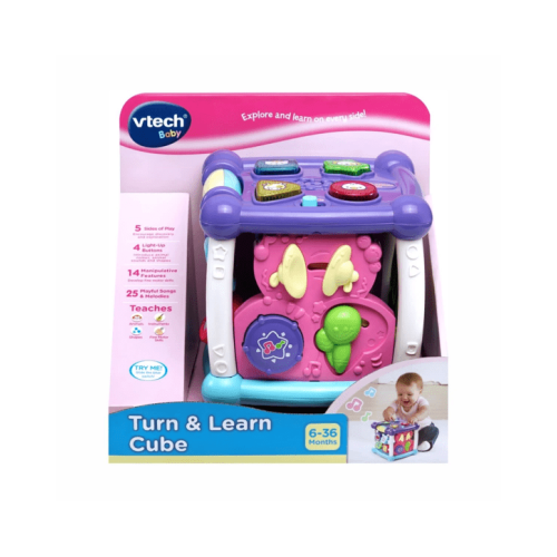 VTech Turn & Learn Cube Toy